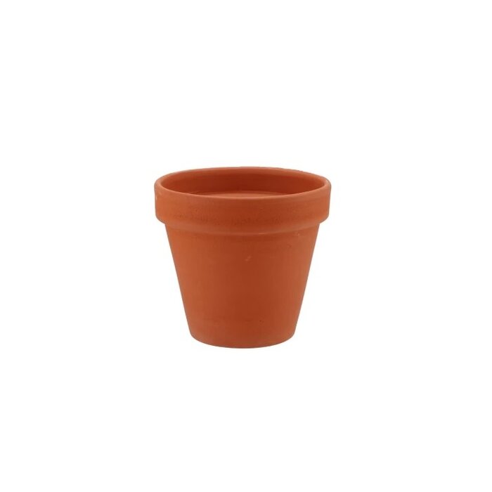 Terra roodsteen bloempot 16cm