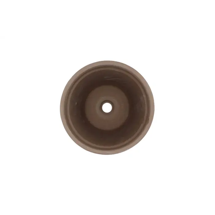 Terra choco bloempot grijs 23x19cm Terra choco bloempot grijs 23x19cm