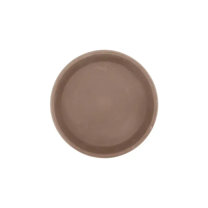 Terra waterschotel choco grijs Ø 22,5x4cm Terra waterschotel choco grijs Ø 22,5x4cm