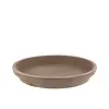 Terra waterschotel choco grijs Ø 22,5x4cm