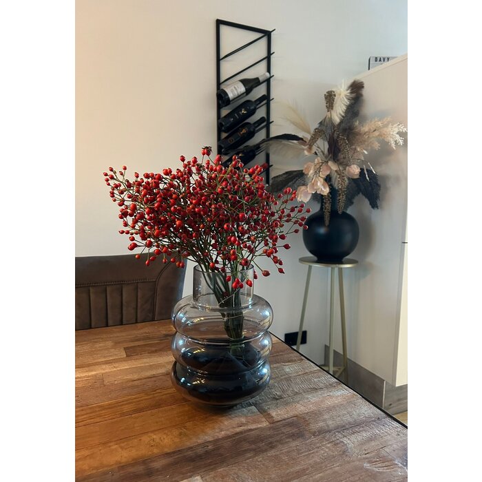 Rozenbottel takken - 40cm, rode bes