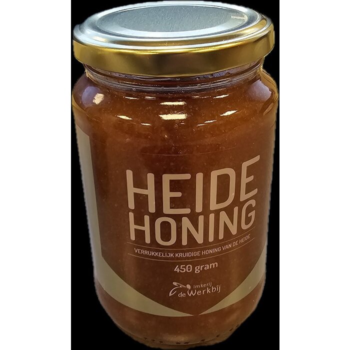 Duitse Heide honing - pot 450 gram Duitse Heide honing - pot 450 gram