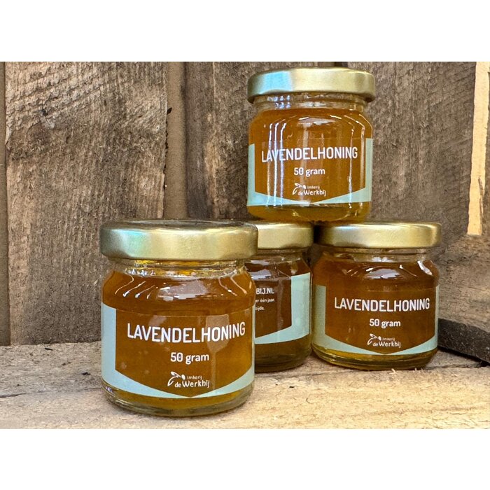 Lavendel honing - pot 50 gram