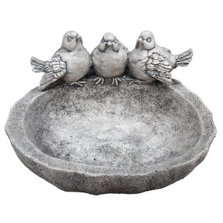 Drinkschaal vogels bewerkt Ø 24 cm