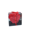 Rozen hartje rood