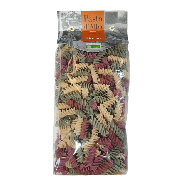 Pasta D'Alba Fusilli di Tricolore 500g