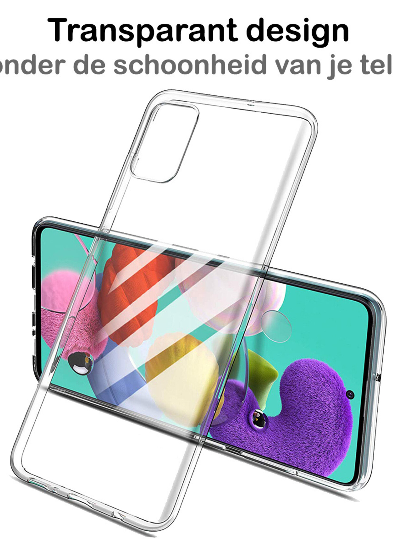 BTH BTH Samsung Galaxy A51 hoesje siliconen
