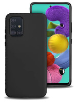 BTH BTH Samsung Galaxy A51 hoesje siliconen zwart