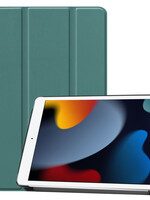 BTH BTH iPad 10.2 2021 Hoesje - Donkergroen