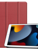 BTH BTH iPad 10.2 2021 hoesje - Donkerrood