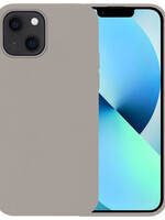 BTH BTH iPhone 13 Mini Hoesje Siliconen - Grijs