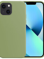 BTH BTH iPhone 13 Mini Hoesje Siliconen - Groen