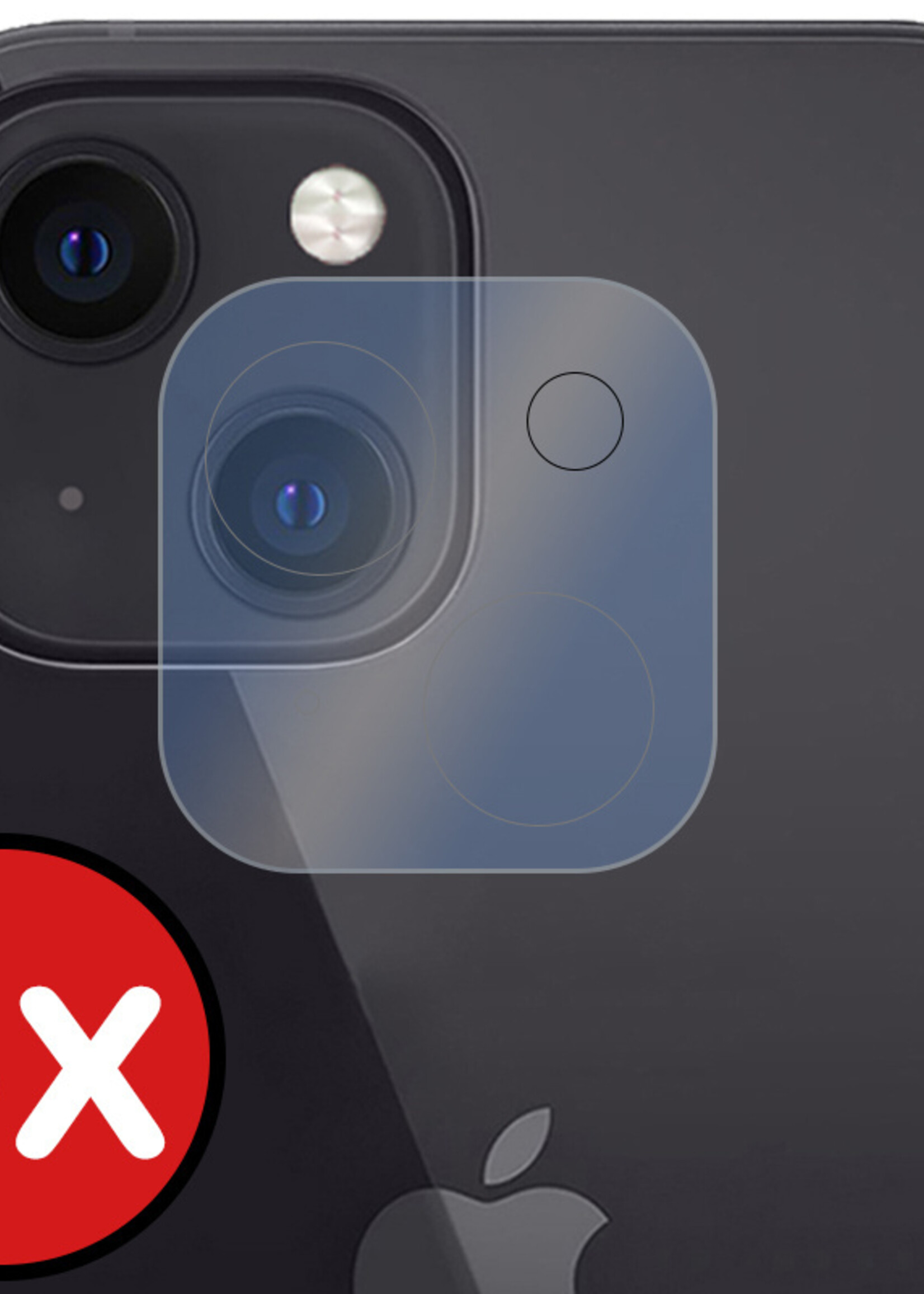 BTH Screenprotector Geschikt voor iPhone 13 Mini Camera Lens Screenprotector Glas - Screenprotector Geschikt voor iPhone 13 Mini Screenprotector Camera Protector Gehard Glas - 3 PACK