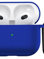 BTH BTH Siliconen Hoesje Voor Apple AirPods 3 - Donkerblauw