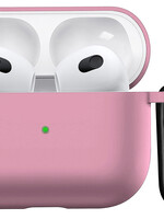 BTH BTH Siliconen Hoesje Voor Apple AirPods 3 - Lichtroze