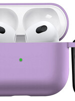 BTH BTH Siliconen Hoesje Voor Apple AirPods 3 - Lila