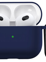 BTH BTH Siliconen Hoesje Voor Apple AirPods 3 - Marineblauw