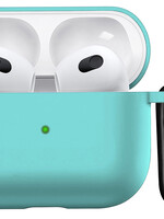 BTH BTH Siliconen Hoesje Voor Apple AirPods 3 - Mintgroen