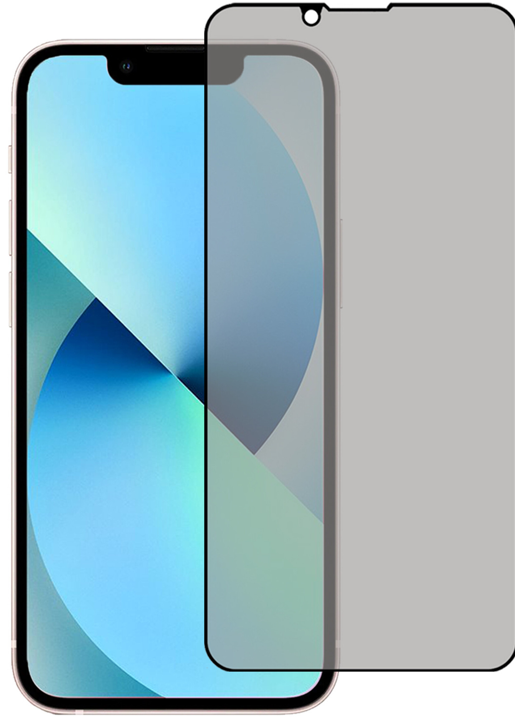 BTH Screenprotector voor iPhone 13 Pro Max Screenprotector Privacy Glas Gehard Full Cover - Screenprotector voor iPhone 13 Pro Max Screen Protector Privacy Tempered Glass