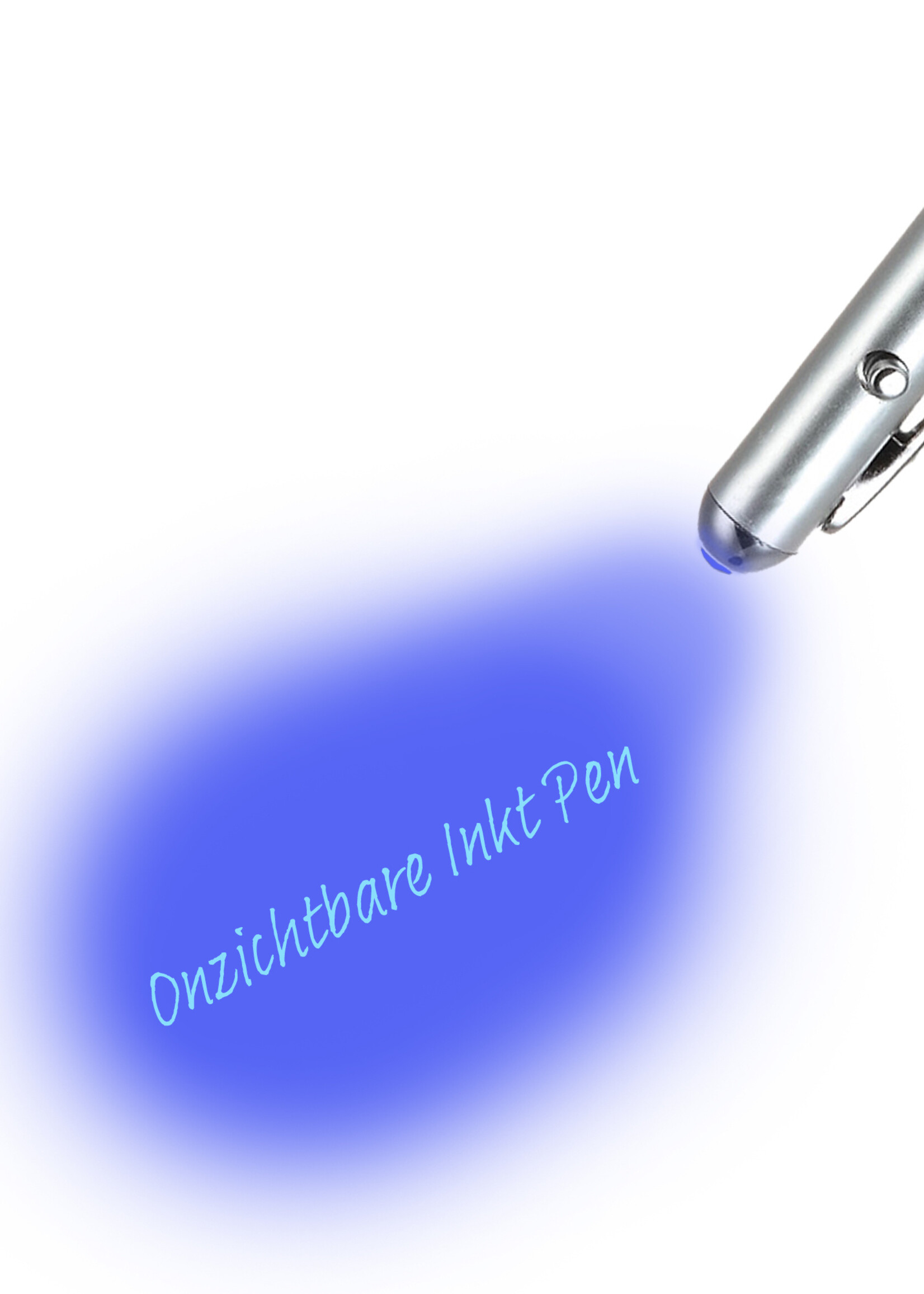 BTH Onzichtbare Inkt Pen Met UV Pen Lamp Geheimschrift Pen Met UV Lampje En Onzichtbare Inkt