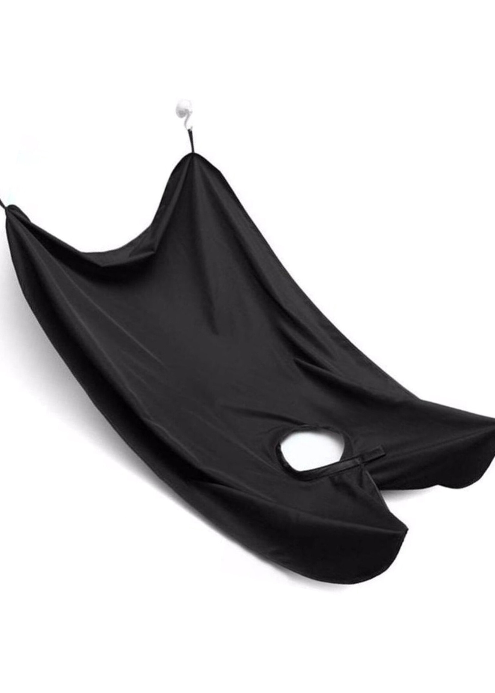 BTH Baard Schort Beard Cape Scheer Shaving Baardschort Baardcape Scheren - Zwart