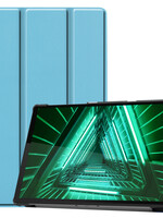 BTH BTH Lenovo Tab M10 FHD Plus Hoes - Lichtblauw