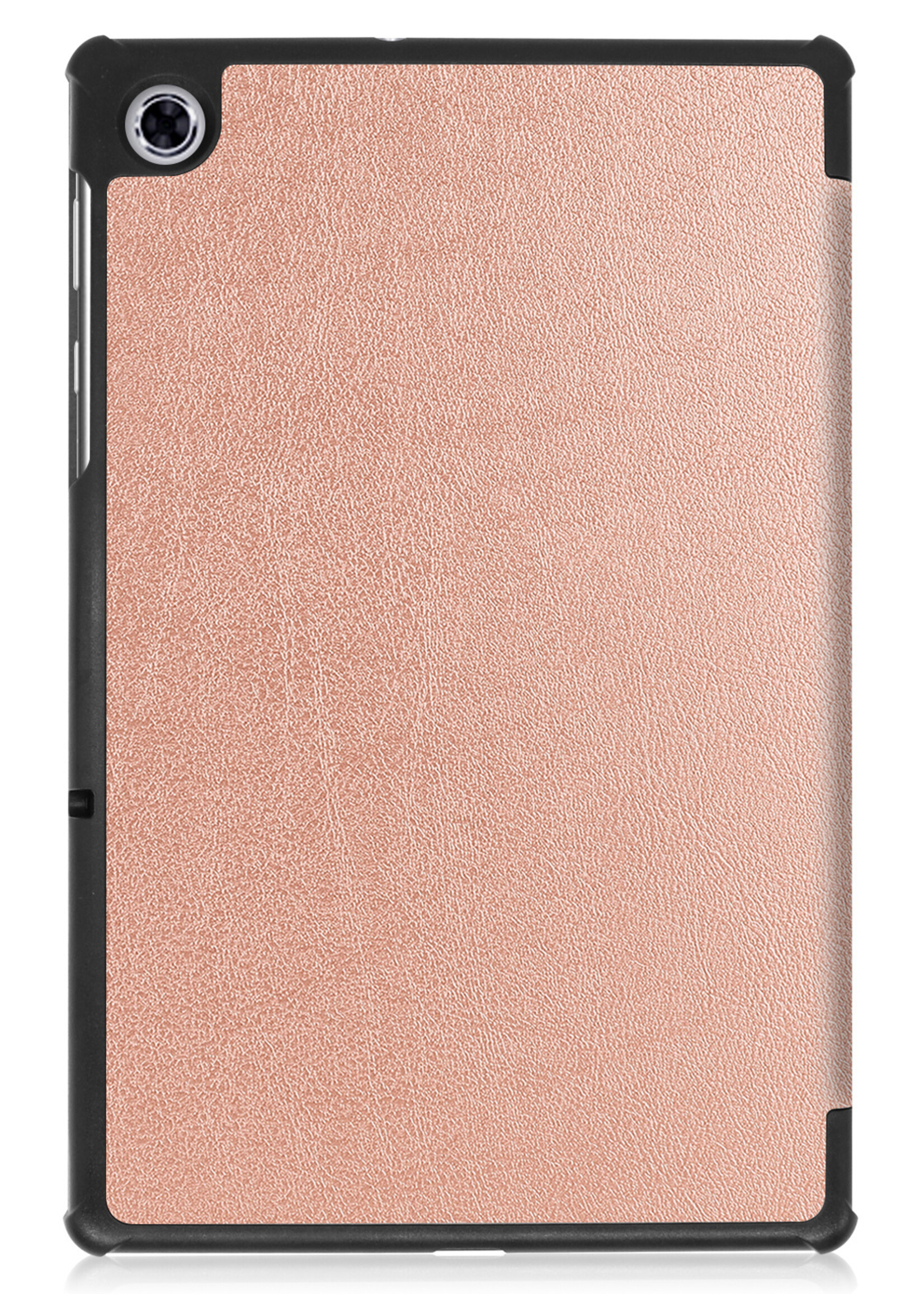 BTH Lenovo Tab M10 FHD Plus Hoes Luxe Book Case Hoesje - Lenovo Tab M10 FHD Plus Hoes Cover (10,3 inch) - Rose Goud