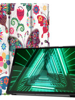 BTH BTH Lenovo Tab M10 FHD Plus Hoes - Vlinders