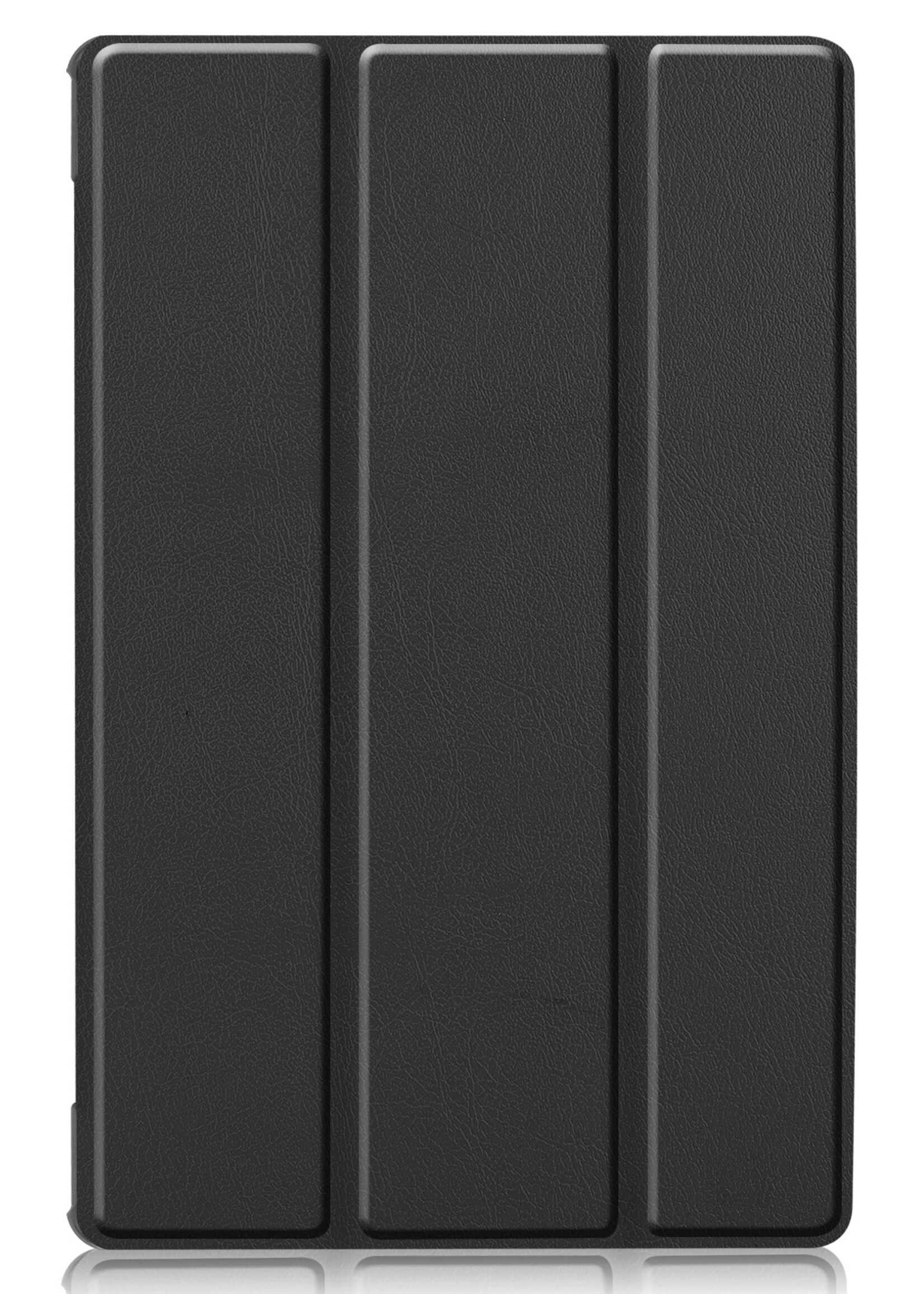 BTH Lenovo Tab M10 FHD Plus Hoes Luxe Book Case Hoesje - Lenovo Tab M10 FHD Plus Hoes Cover (10,3 inch) - Zwart