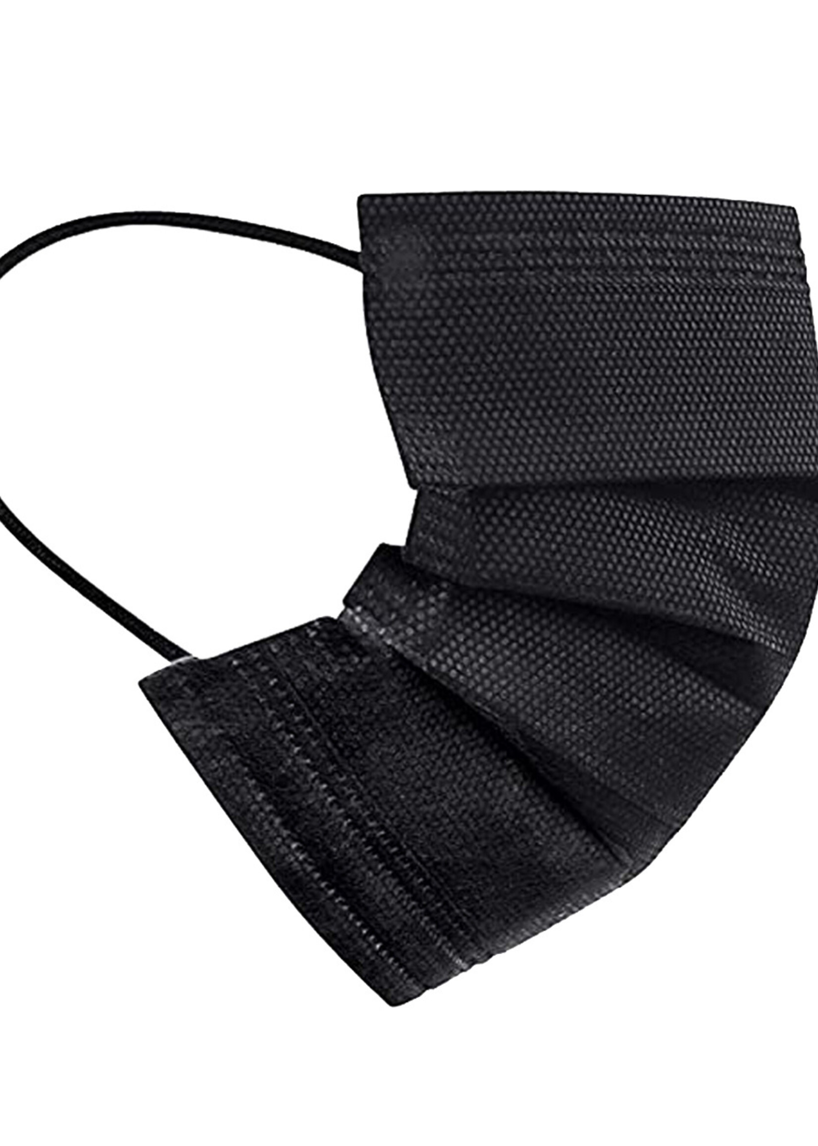 BTH Mondkapje Wegwerp Zwart Mondmasker Mondkapje Wegwerp Mondkapjes Niet Medisch Universeel - 1000x