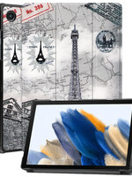 BTH BTH Samsung Galaxy Tab A8 2022 Hoes - Eiffeltoren