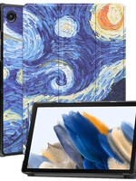BTH BTH Samsung Galaxy Tab A8 2022 Hoes - Sterrenhemel