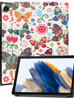 BTH BTH Samsung Galaxy Tab A8 2022 Hoes - Vlinders