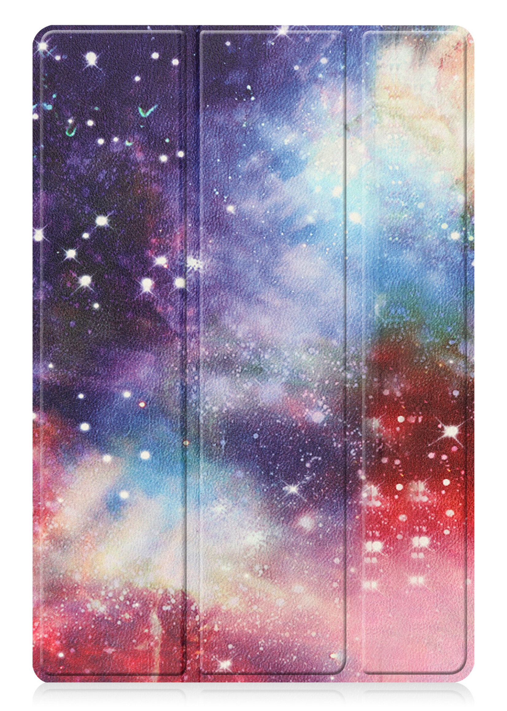 BTH Hoes Geschikt voor Samsung Galaxy Tab A8 Hoes Book Case Hoesje Trifold Cover Met Screenprotector - Hoesje Geschikt voor Samsung Tab A8 Hoesje Bookcase - Galaxy