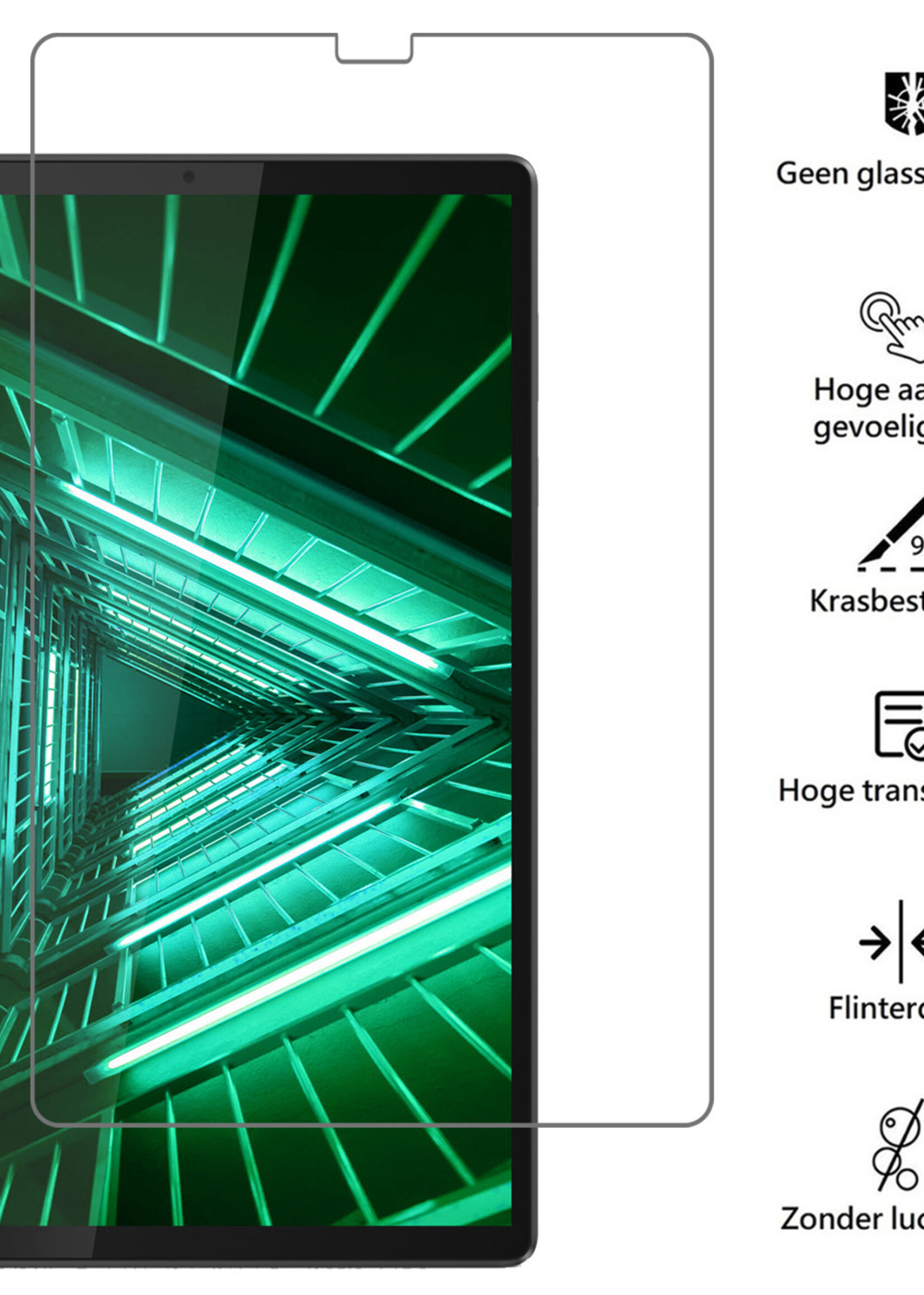BTH Screenprotector Geschikt voor Lenovo Tab M10 FHD Plus 2nd Gen Screenprotector Tempered Glass Screen Protector Gehard Glas - Screenprotector Geschikt voor Lenovo Tab M10 FHD Plus (2e Gen) Screenprotector Glas - 2 PACK