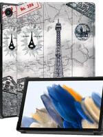 BTH BTH Samsung Galaxy Tab A8 2022 Hoes - Eiffeltoren