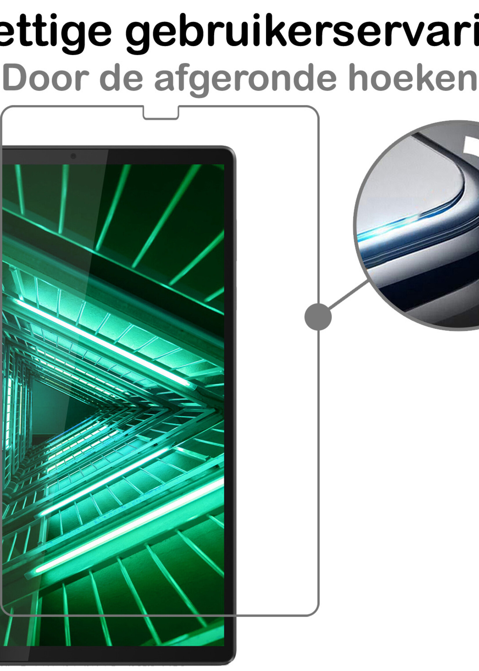 BTH Screenprotector Geschikt voor Lenovo Tab M10 FHD Plus 2nd Gen Screenprotector Tempered Glass Screen Protector Gehard Glas - Screenprotector Geschikt voor Lenovo Tab M10 FHD Plus (2e Gen) Screenprotector Glas - 3 PACK