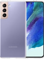 BTH BTH Samsung Galaxy S21FE Hoesje Siliconen - Transparant