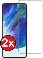 BTH BTH Samsung Galaxy S21FE Screenprotector Glas - 2 PACK