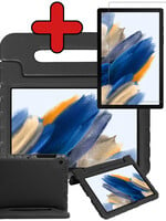 BTH BTH Samsung Galaxy Tab A8 2021 Kinderhoes Met Screenprotector - Zwart
