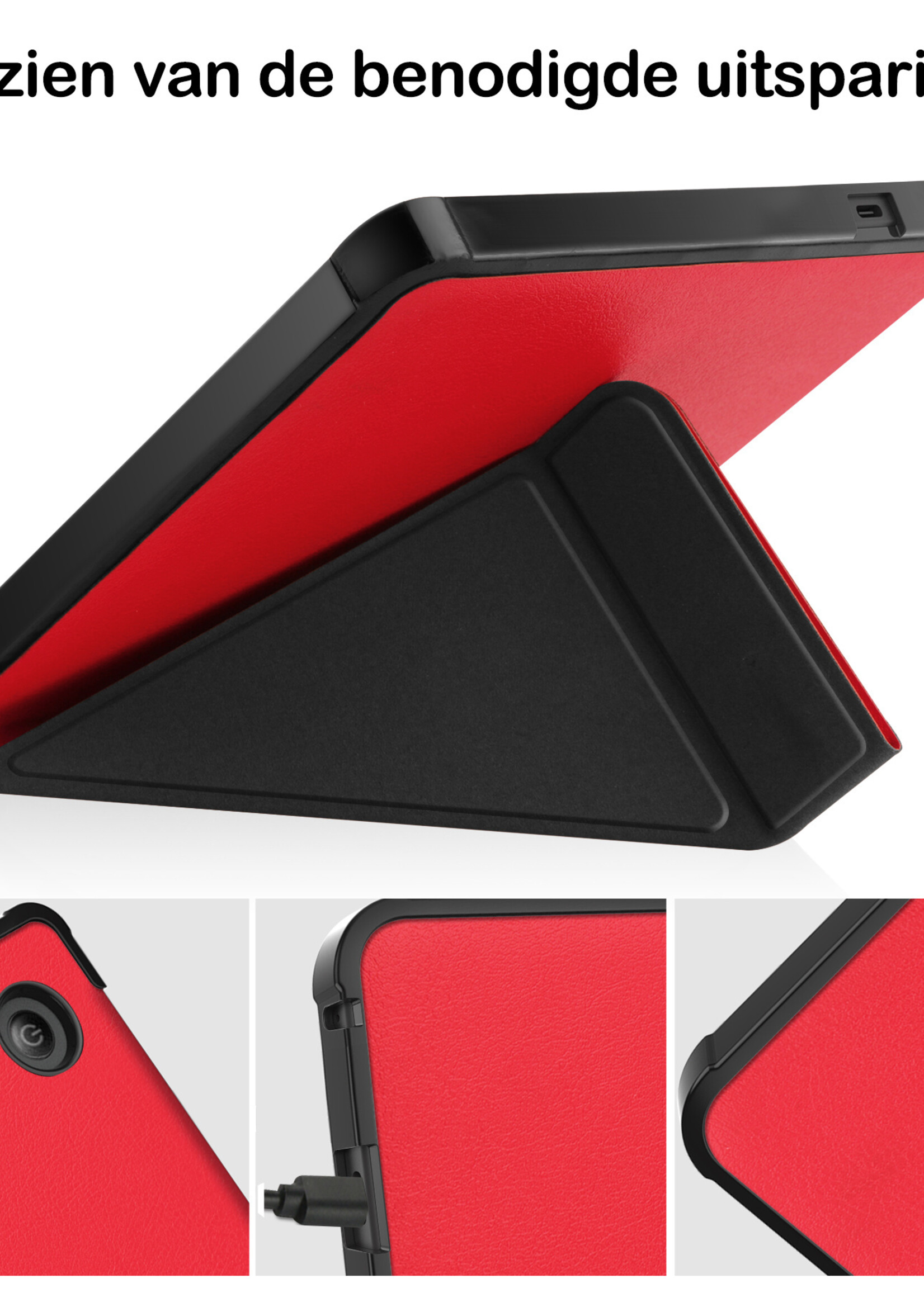 BTH Kobo Sage Hoesje Case Sleep Cover Premium Hoes - Rood