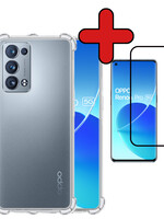 BTH BTH OPPO Reno 6 Pro Hoesje Shockproof Met Screenprotector