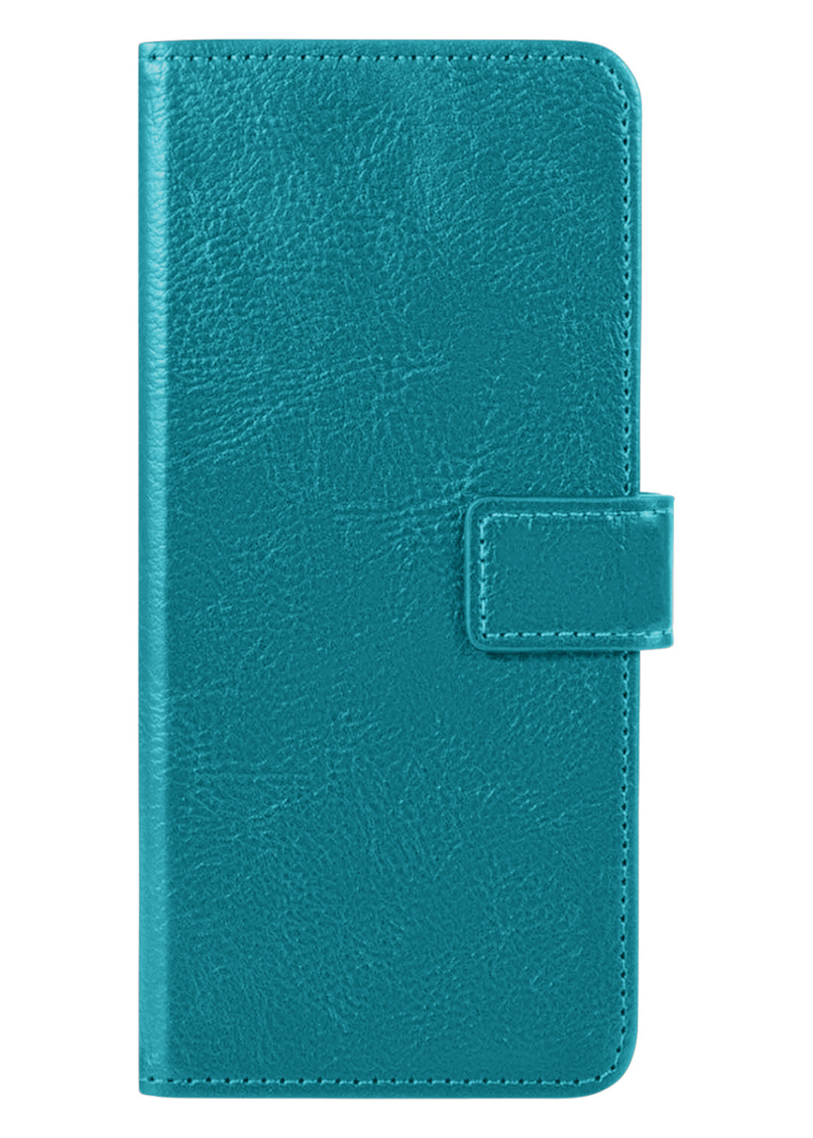 BTH Samsung S22 Hoesje Book Case Hoes - Samsung Galaxy S22 Case Hoesje Portemonnee Cover - Samsung S22 Hoes Wallet Case Hoesje - Turquoise