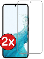 BTH BTH Samsung Galaxy S22 Screenprotector Glas - 2 PACK