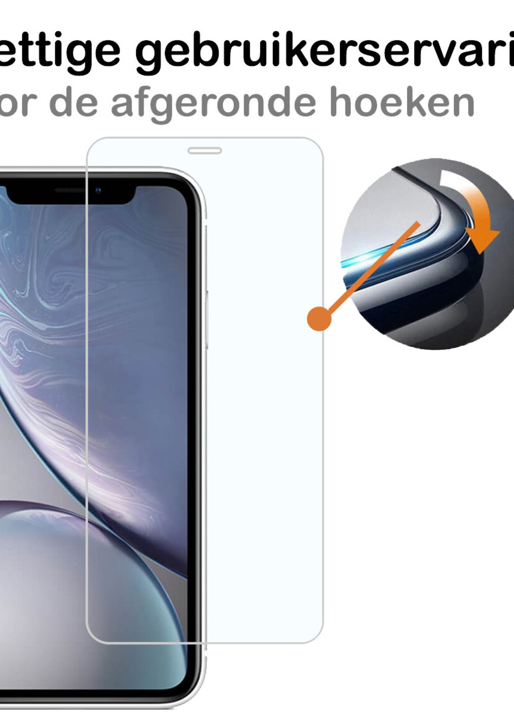 BTH Screenprotector voor iPhone X/Xs Screenprotector Glas Tempered Glass Met Dichte Notch