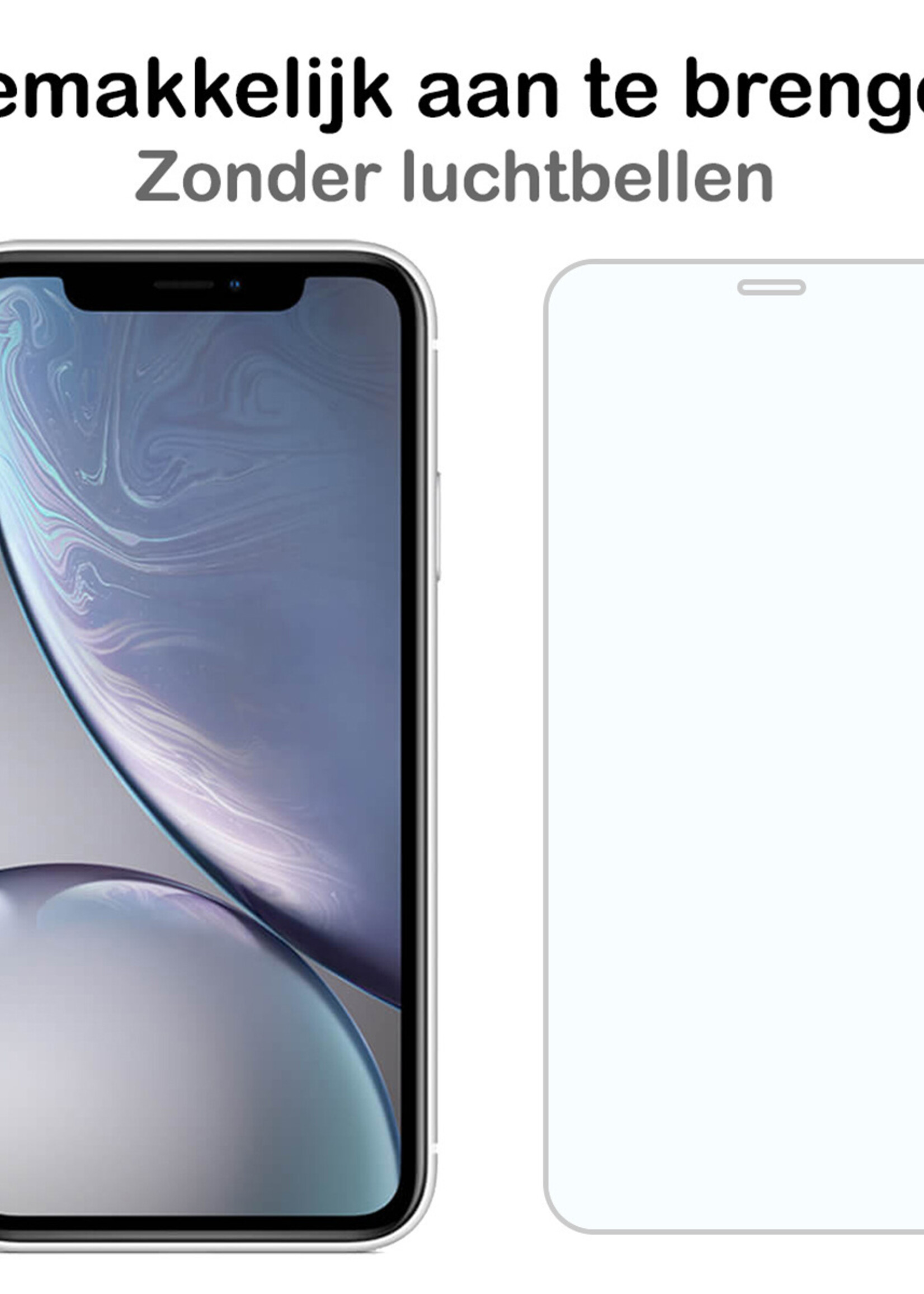 BTH Screenprotector voor iPhone X/Xs Screenprotector Glas Tempered Glass Met Dichte Notch