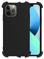 BTH BTH iPhone 13 Pro Hoesje Shockproof - Zwart