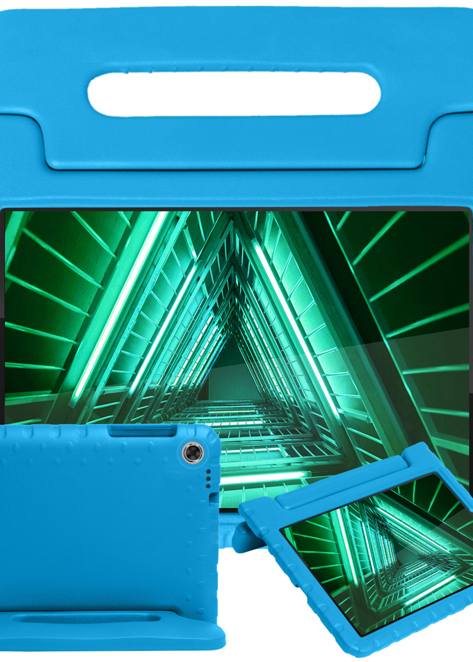 BTH BTH Lenovo Tab M10 FHD Plus Kinderhoes - Blauw