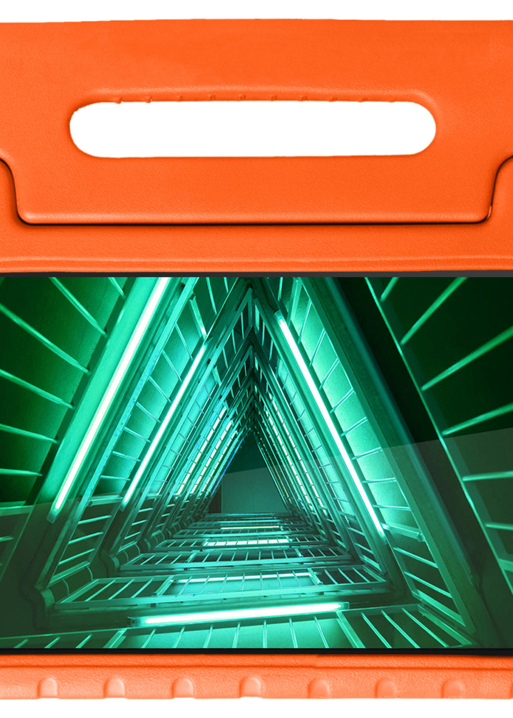 BTH BTH Lenovo Tab M10 FHD Plus Kinderhoes - Oranje