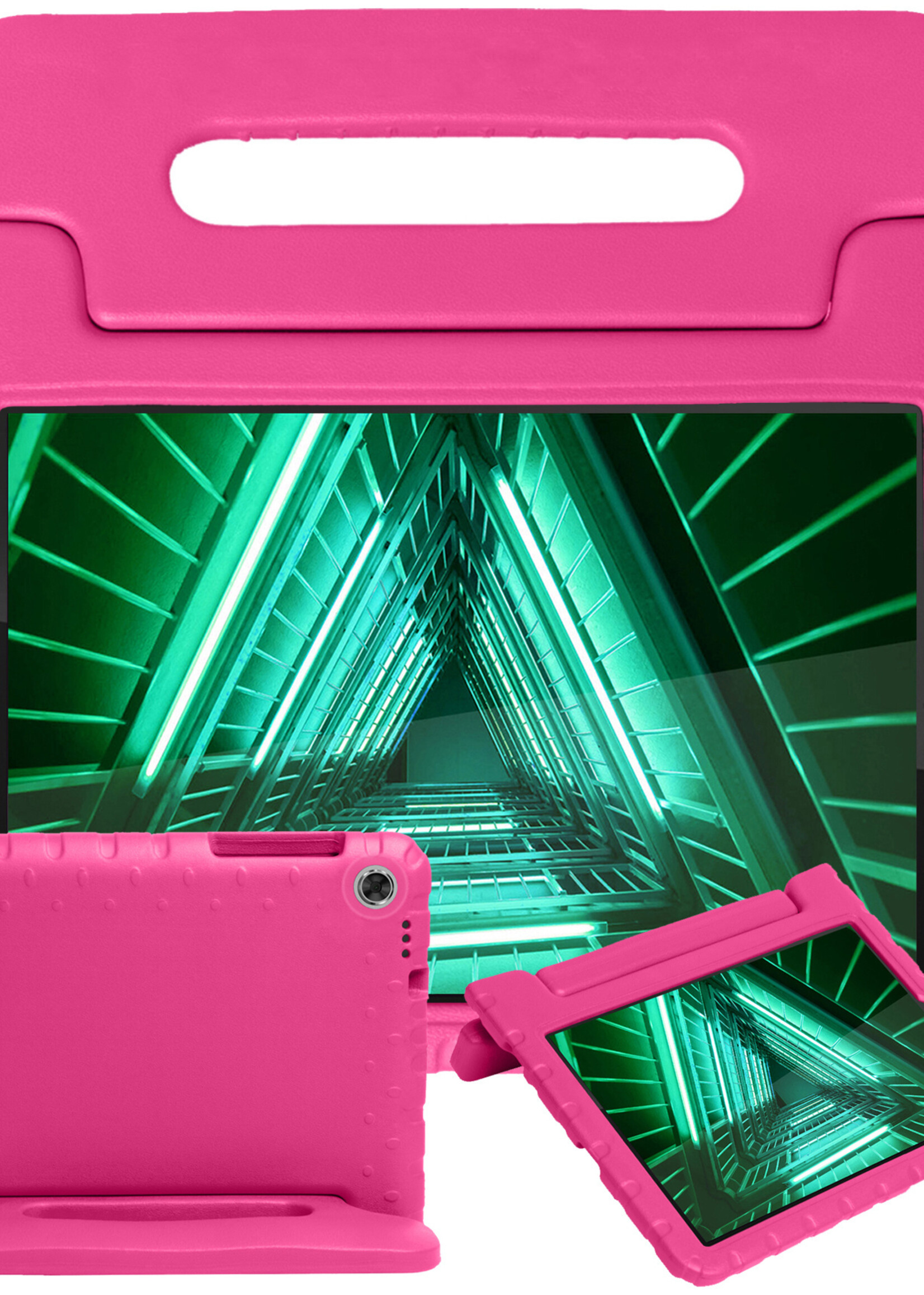 BTH BTH Lenovo Tab M10 FHD Plus Kinderhoes - Roze
